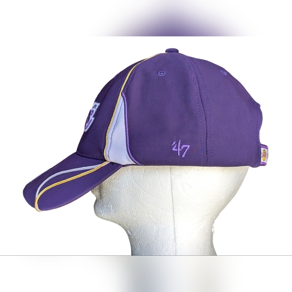 Vintage Los Angeles Lakers Basketball 47 Hardwood Classics Edition 1990's Hat - Picture 11 of 14
